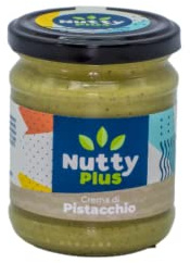 Crema de pistacho NuttyPlus - Sabor intenso y textura cremosa - 40% pistacho puro - Desayuno, aperitivos y pasteles de pistacho - Deliciosa y nutritiva - Calidad superior - Verde encantador