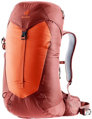 deuter Herren Ac Lite 24 Wanderrucksack, Paprika-redwood, 24 Lang