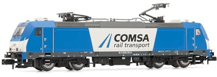 COMSA, locomotive électrique 253, livrée bleu-blanc, ep. VI, avec décodeur DCC