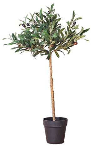 Plantas Artificiales Árbol Artificial Olivo Sala de Estar simulación Planta Verde Estilo nórdico decoración del hogar árbol Falso Planta bonsái Planta Artificial