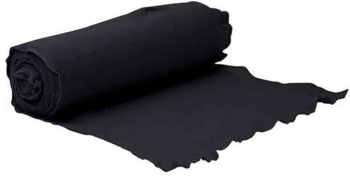 vidaXL Ogräsduk 1x50 m polyesterfiber svart, geotextil, fiberduk, genomtränglig duk, geotextilier, fiberdukar, ogräsduk