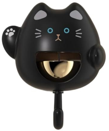 HuadaXtai Campanello per negozianti, campanello per apertura porta, per, negozio, giardino, Nero