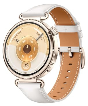 HUAWEI WATCH GT 6 GPS 41mm Smart Watch, AMOLED Touchscreen, up to 14 days battery life, Cycling, 100+ Sports Mode, iOS & Android Compatible, All-day Health Monitoring, Emotional Wellbeing, White