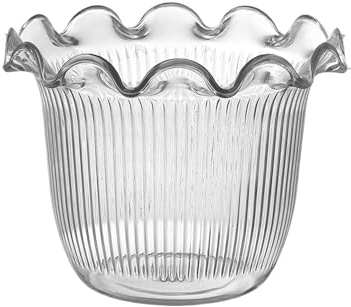 Vaso Trasparente Per Fiori, Vaso Idroponico Per Piante In Acqua, Fioriera per Sfondo per Fotografie, Vacanze, Hall 'Hotel, Libreria, Allestimento Eventi, Posto di Lavoro, Cucina e Cena con Fiori Secch