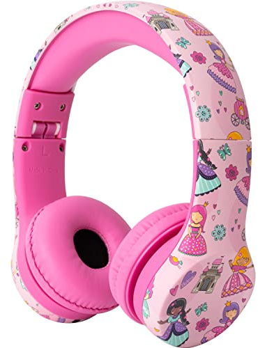 Snug Play+ Kids Headphones with Volume Limiting for Toddlers (Boys/Girls) - Princess