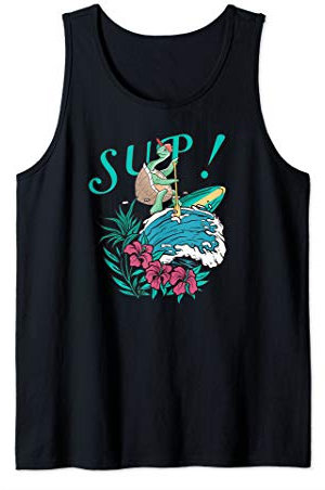 SUP paddleboarding Stand Up Paddle Schildkröte supboard sup Tank Top