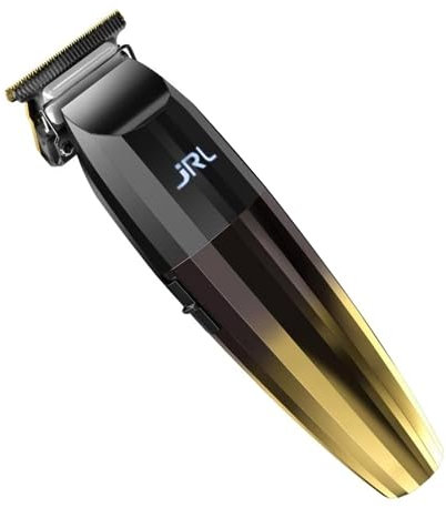 JRL Recortadora profesional FreshFade 2020T-G Gold | Recortadora de pelo profesional con tecnología Cool Blade | Recargable con cuchillas de acero inoxidable y a prueba de corrosión (dorado), color