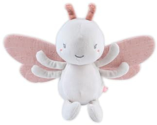 Noukie's - Schmusetuch für Kinder - Kleines Plüschtier Louli - Schmusetuch aus Veloudoux - Kindgerechte Größe (25 cm)