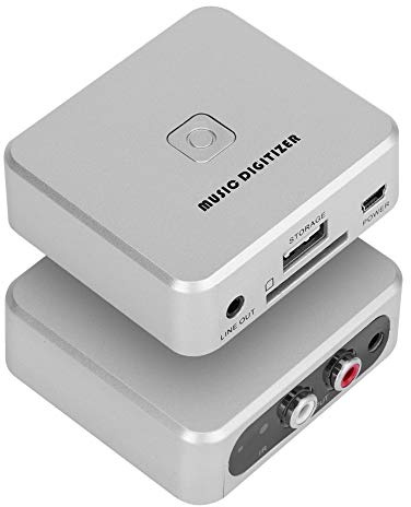 Ausla Digitalizzatore Convertitore MP3 per Cassette a Digitale con Registrazione su USB SD Card 128Kbps Trasferimento Veloce Riproduzione Verifica