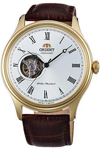 Orient Unisex ErwachseneArmbanduhr Analog Automatik Leder FAG00002W0