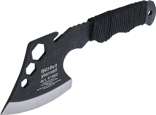 BGS Diy 91862 | Mini hacha multifuncional | Stubby | con abridor de botellas, hexagonal