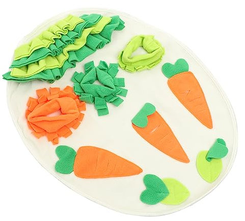 VILLFUL Kaninchenspielzeug Hamster-spielmatte Hasen-schnüffelmatte Meerschweinchenmatte Kaninchen-schnüffelmatte Hamstermatte Hasen-futtersuchmatte Hamster-futterversteckmatte