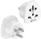 Peak Power World to USA Travel Adapter – Adattatore da viaggio in USA, Canada e Sud America – Lo standard della spina americana è utilizzato in quasi 50 paesi in tutto il mondo