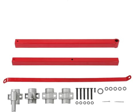 Lifting Tool Hoist with Hook 600kg Load Capacity Electric Hoist Support Arm Scaffold Mount Lifting Pole Bracket