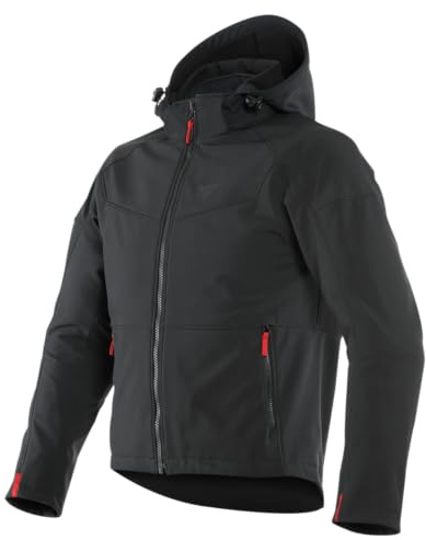 Dainese Ignite Tex jacka, textil motorcykeljacka, herr, svart/svart, 50