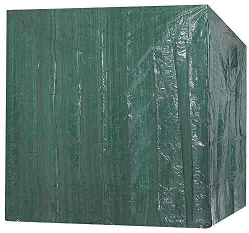 Kingsleeve® Abdeckung für Gartenmöbel Winterfest Wasserdicht UV-beständig Outdoor Abdeckplane Schutzhülle Abdeckhaube Strandkorb 125x90x165cm