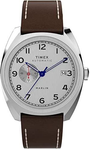 Timex Orologio automatico Marlin Sub-Dial, da uomo, 39 mm, Raccolta, Taglia unica, Sub-quadrante automatico Marlin da 39 mm
