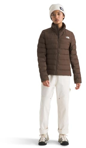 The North Face Women's Aconcagua 3 Jacket - Wind & Water Resistant Puffer Coat with Down & Synthetic Blend Insulation, Smokey Brown, Small