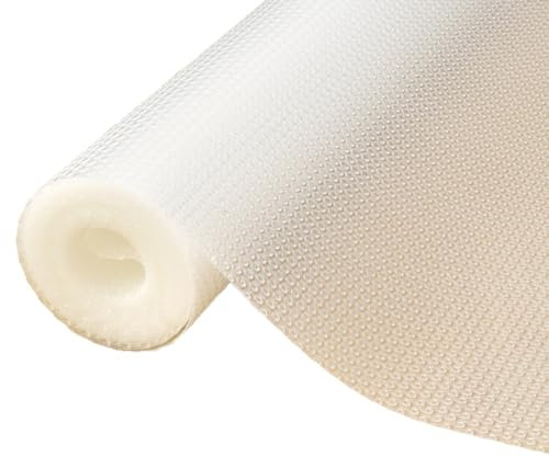 Tappetino antiscivolo per cassetti, 30 x 300 cm, rivestimento per cassetti, impermeabile, antiscivolo, per scaffali, armadi, cassetti, frigorifero, casa, ufficio, taglio libero, trasparente