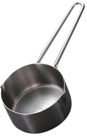 COLLBATH Stainless Steel Measuring Cup Set 60ml 1/4 Cup with Engraved Scale for Baking and Cooking