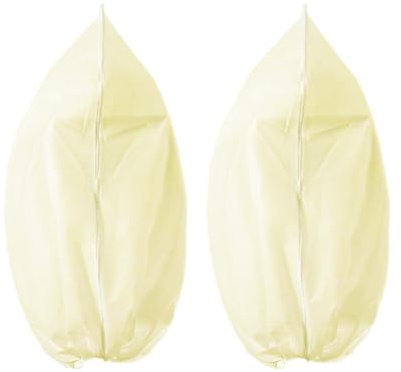 MagiDeal Lot de 2 Housses de Protection Contre Le Gel pour Plantes d'hiver - Réutilisables - Tissu de Protection Contre Le Gel pour Plantes d'extérieur d'hiver, 120cmx150cm