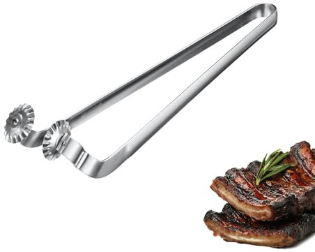 Westmark Pince à Barbecue Twistmaster, 1 Pièce – Pince à Saucisses avec Pince Rotative – Pince à Viande Robuste en Acier Inoxydable pour Grill, Barbecue et Cuisine, 35.3 Cm