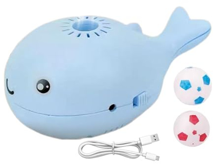 Celuicion Boule flottante, jouet flottant - Teaser pour chat à boule en mouvement | Jouets d'enrichissement interactif avec ventilateur intégré, ennui buster, fournitures pour animaux