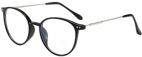 YuMiooAury Nearsighted Glasses Women Eyewear Frame Short-sighted Eyeglasses Classic Distance Glasses for Men 0.0 to -4.0X