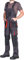 MAZALAT work wear Pantalones de Trabajo para Hombre, Pantalon de Seguridad, Pantalones con Peto de Trabajo para Hombre, Ropa Hombre, Bolsillos Multiusos, S - 3XL, con Rodilleras Trabajo 52