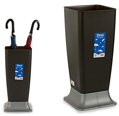 amara-global Regenschirmständer Schirmstände Schirmhalter Regenschirmhalter (Antrazit-Silber)