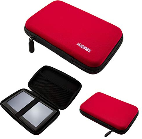 caseroxx GPS Navigationsgeräte-Tasche Navi Hülle, für 7 Zoll Geräte, bspw. Garmin, Snooper, Jimwey, etc. (Maße 185 x 115 x 20 mm) in Farbe Ihrer Wahl