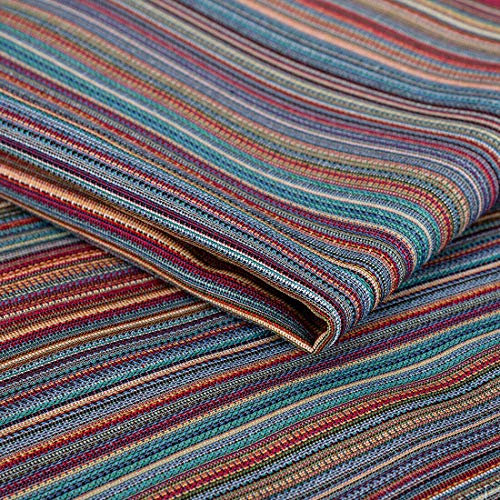 HEKO PANELS Antibakteriell Polsterstoff Möbelstoff Geometrisches Muster Meterware - z.B. Stoff für Stühle oder Eckbank Bezug - JAMAJCA