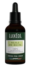 LUXÉOL - Huile De Ricin - Ongles & Peau - Aide À Nourrir, Protèger, Fortifier & À Favoriser La Pousse Des Cheveux - 100% D'Ingrédients D'Origine Naturelle - Fabriqué En France - 50ml