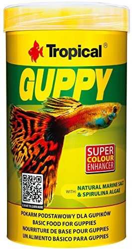 Guppy 250ml / 50g - Un alimento básico para Guppies
