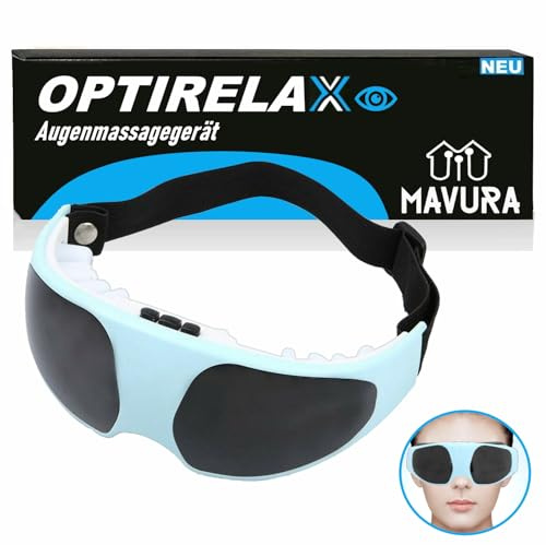 OPTIRELAX Elektrisches Augenmassagegerät Elektrische 3D Augenmaske