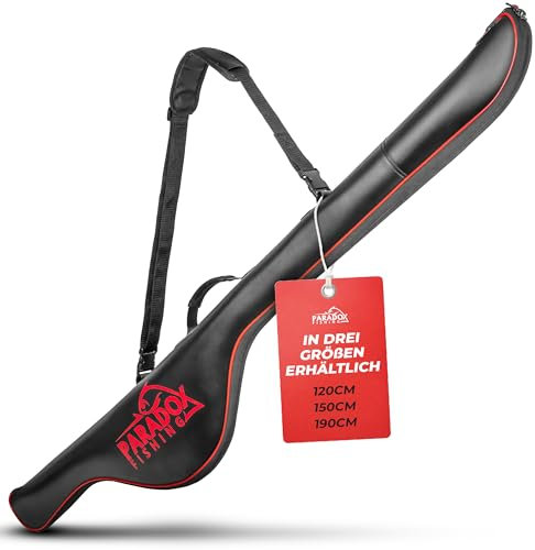 Paradox Fishing Eva Rutentasche 120cm - Material ist 100% wasserdicht - Angeltasche Rutentasche Rutenfutteral Angelrutentasche