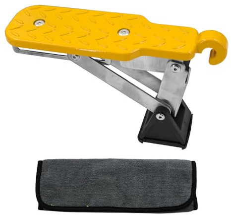 CENPEK Marchepied Pliable Pour Porte De Voiture, Pédale Avec Les Deux Pieds Pour Se Tenir Debout, Adapté À La Plupart Des Suv, Jeep, Camions, Fourgonnettes, Mini Véhicules