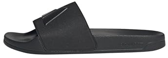 adidas Unisex adulto Adilette Shower Slides Sandal, Core Black/Core Black/Core Black, 40.5 EU