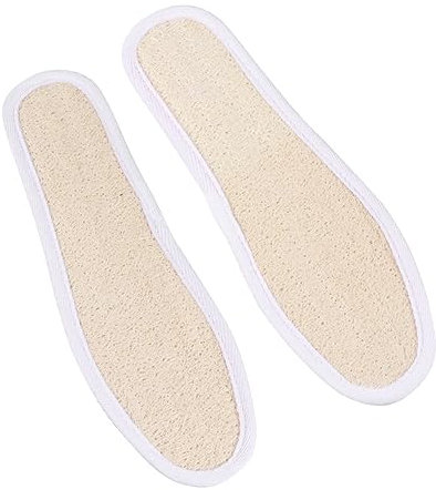 MOLUCKFU Atmungsaktive Schweißabsorbierende Loofah-sohlen Für Schuhe Standardgröße Bequem Und Geruchsneutral Für Sport Und Alltag