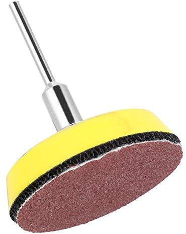 Drill Sanding Attachment, Sanding Disc For Drill Die Grinder Sanding Disc 100 240 600 800 1000 2000# Grit Sand Papers 60PCS 2 in Round Red Sanding Discs For Drill Grinder Tool