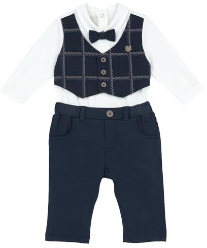 Chicco, Completo Neonato Elegante, con Maglietta e Pantaloni, Abbigliamento Bambino 0-24 Mesi, Idee Regalo Nascita, Designed in Italy