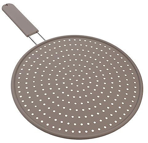 OFFSCH Silicone Splatter Screen for Cooking Kitchen Oil Strainer Cooling Mat Drip Catcher Pan Strainer Tool