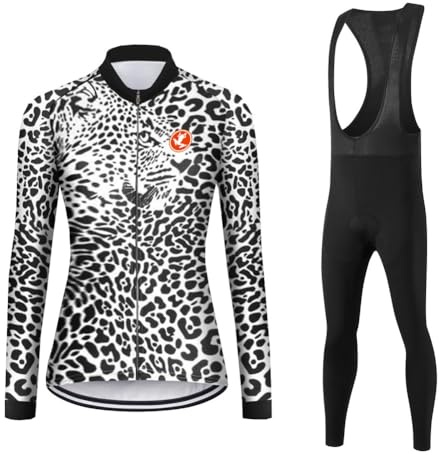 UGLY FROG Radtrikot Fahrradtrikot Fahrradbekleidung Damen Winter Thermisches Rad Trägerhose Radhose für Damen Top Outdoor Sports Radfahren Hose Fahrrad Thermo Lange Hosen Radlerhose Bibtights