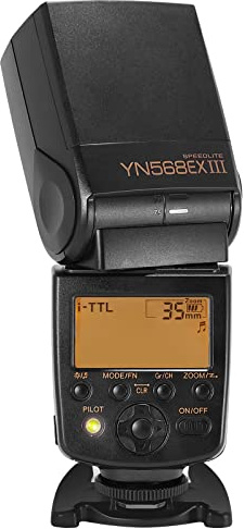 YONGNUO YN568EX III Flash Speedlite Wireless Slave TTL mit HSS 1/8000 für Nikon DSLR Kameras