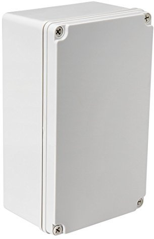 Sourcingmap 250x150x100mm/9.84x5.91x3.94inch Wateproof IP67 Electronic ABS Plastic DIY Junction Project Box Enclosure Case Outdoor/Indoor