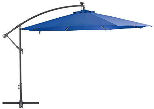 vidaXL Sonnenschirm Gartenschirm Ampelschirm Strandschirm Schirm Kurbelschirm
