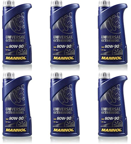 QR-Parts Set 85459141 MN8107-1 6L Original MANNOL Universal Getriebeöl 80W-90 API GL 4