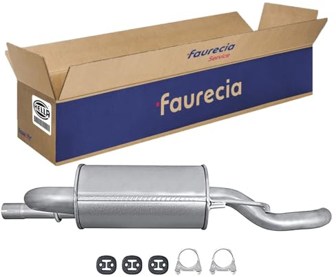HELLA 8LC 366 026-291 Mittelschalldämpfer - Easy2Fit® Kit - mitte - einteilig - Set mit Anbauteilen
