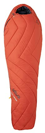 Tibet 1800 H30 IZQ | Temperatura da -4°C a -30°C | Sacco a pelo | Argilla | Forma di Mummia | Fibra | Montagna | Campeggio | Escursioni | Adulti | Unisex | per uomo e donna