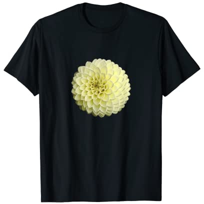 Grande fleur blanche de dahlia T-Shirt